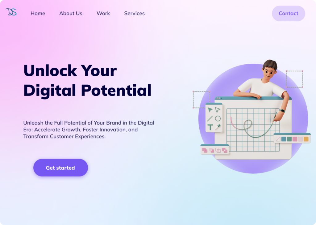 landing page digital